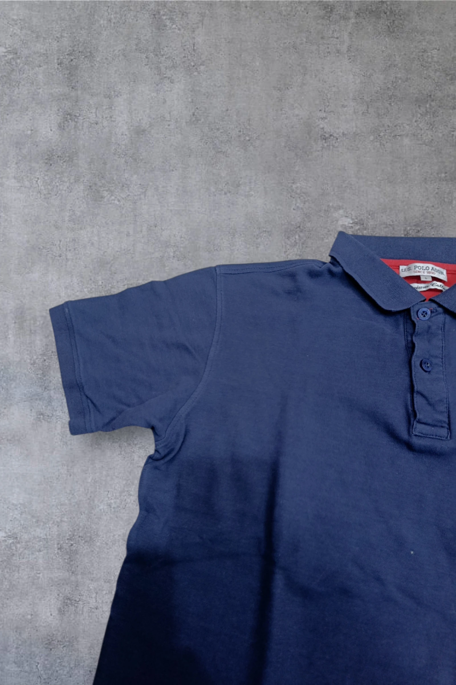 | Polo U.S. Polo Assn. Homem | Cor Azul Marinho | Manga Curta | Tamanho G | – photo 3